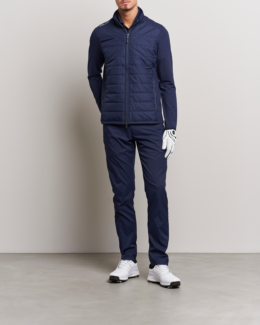 Herren | Pullover | RLX Ralph Lauren | Performance Wool Full Zip French Navy