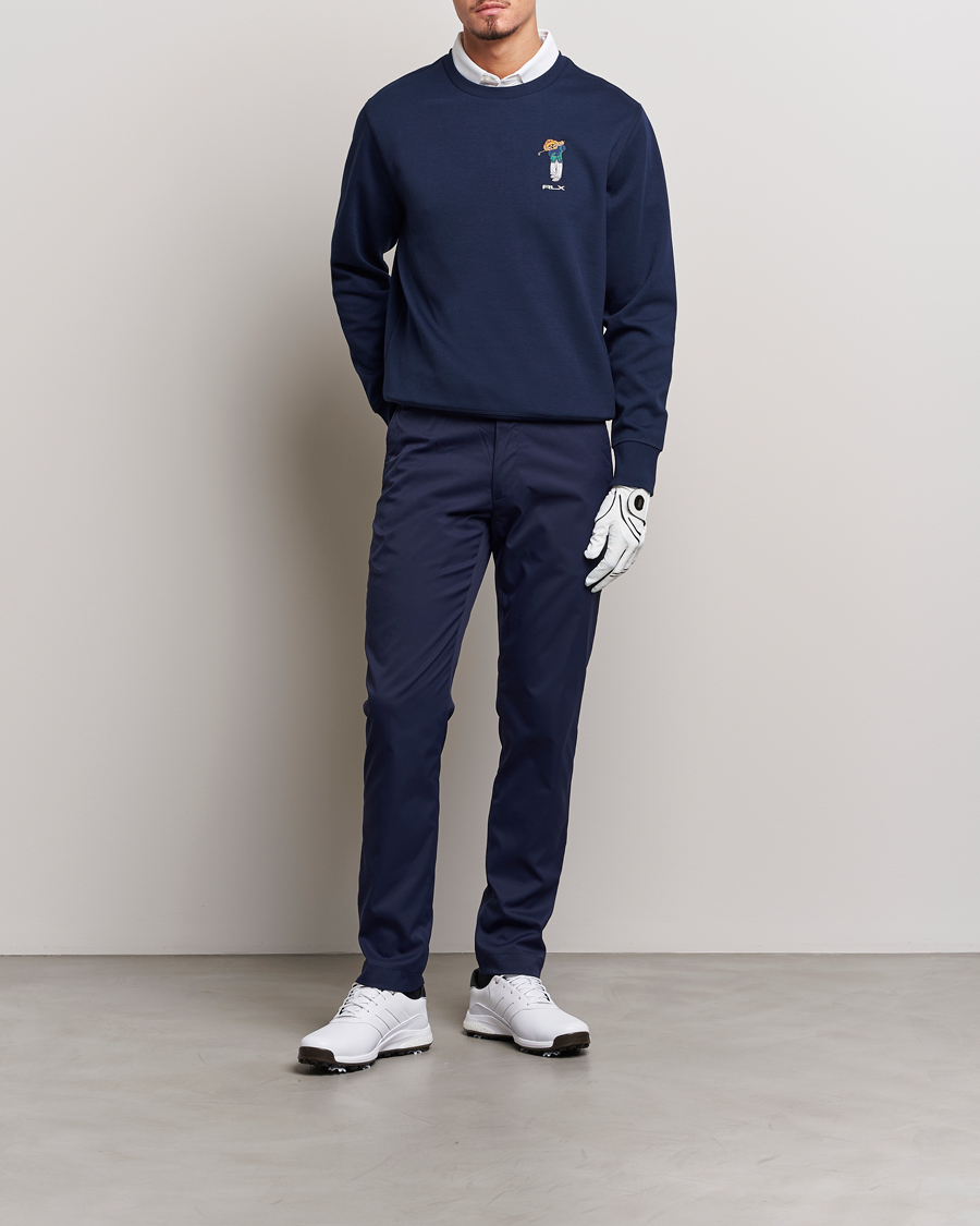 Herren | Pullover | RLX Ralph Lauren | Bear Double Knit Pullover French Navy