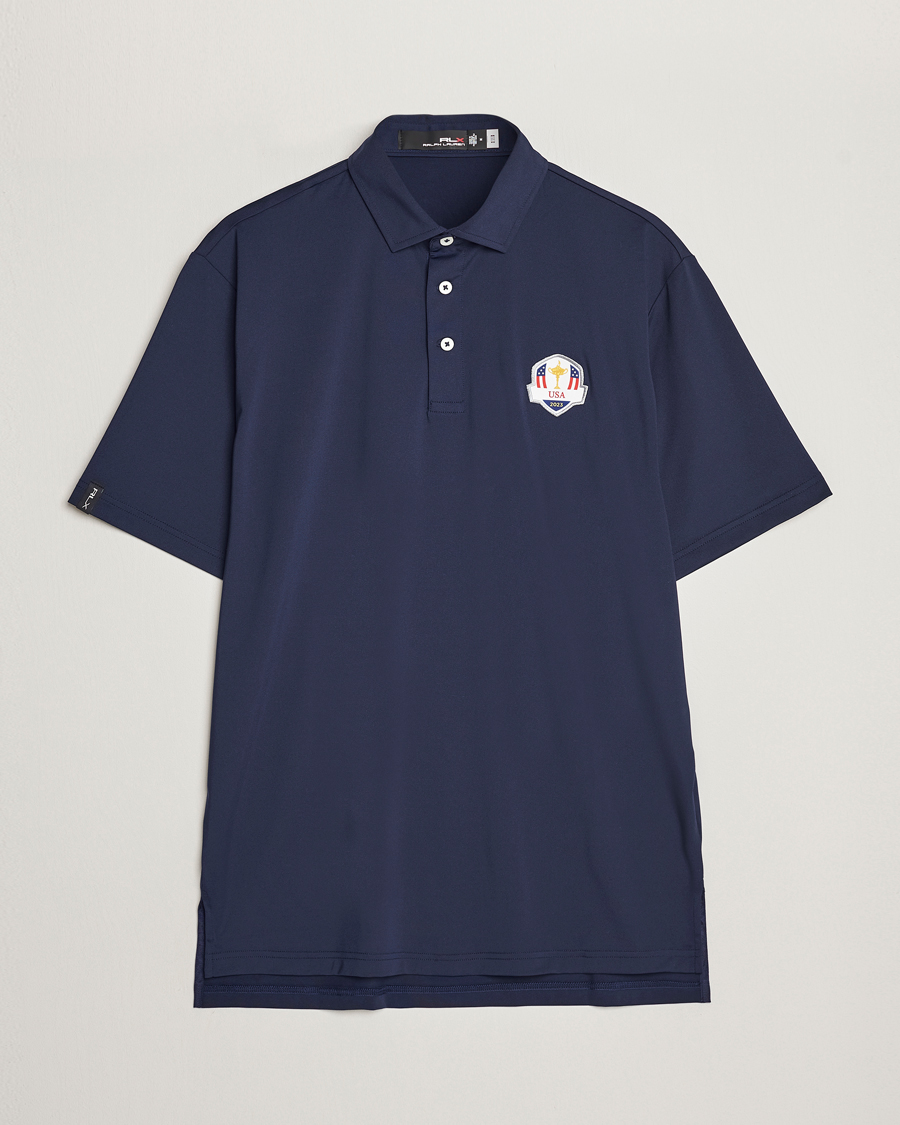 Herren | Poloshirts | RLX Ralph Lauren | Ryder Cup Airflow Polo French Navy