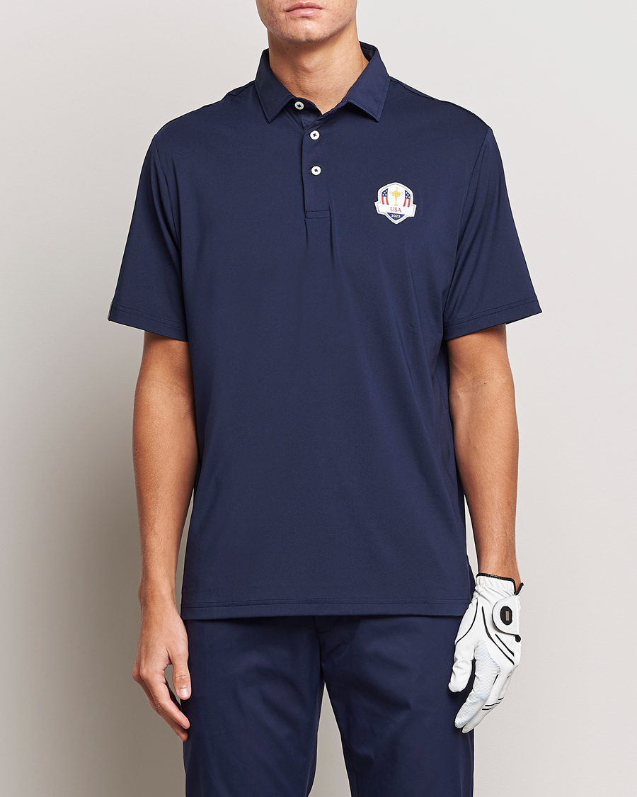 Herren | Poloshirts | RLX Ralph Lauren | Ryder Cup Airflow Polo French Navy