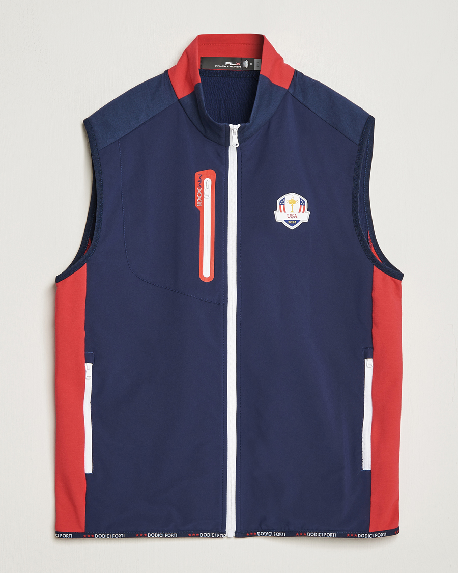 Herren | Jacken | RLX Ralph Lauren | Ryder Cup Terry Vest French Navy