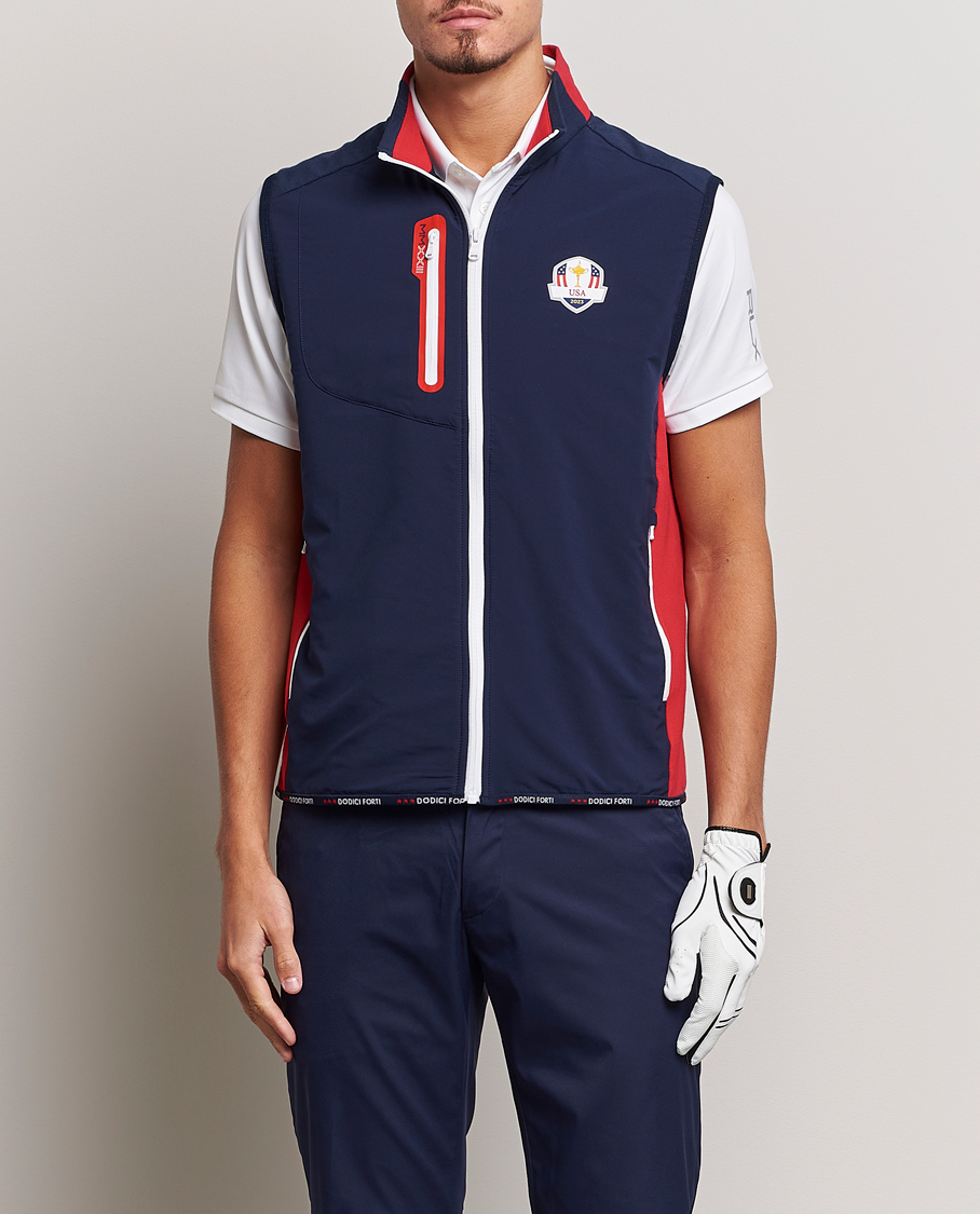 Herren | Jacken | RLX Ralph Lauren | Ryder Cup Terry Vest French Navy