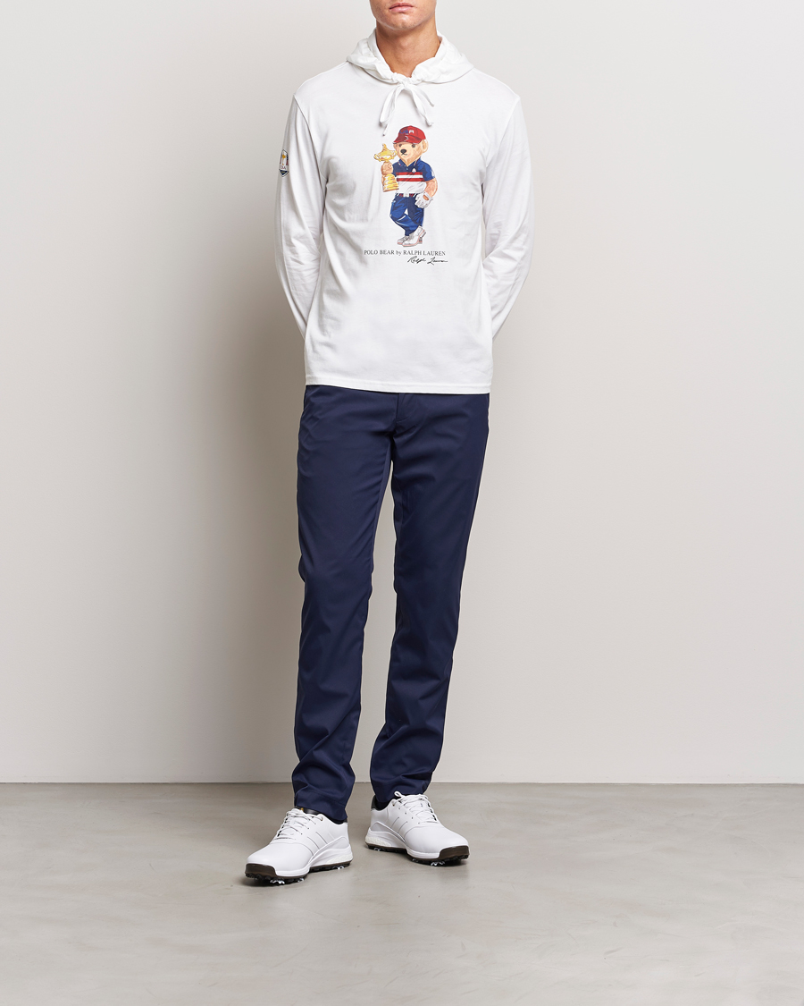 Herren | Pullover | RLX Ralph Lauren | Ryder Cup Bear Hoodie Pure White