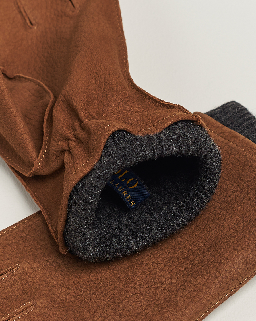 Herren |  | Polo Ralph Lauren | Leather Gloves Tan