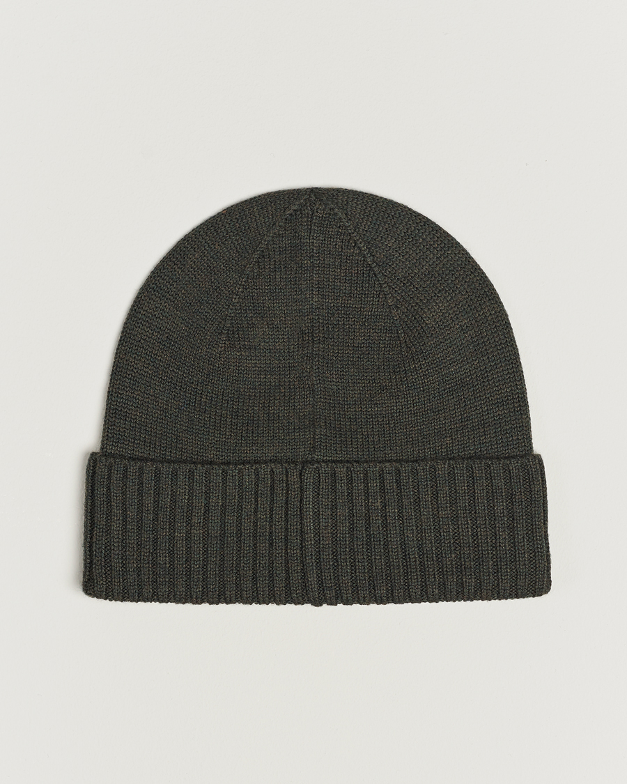 Herren | Polo Ralph Lauren Merino Wool Beanie Olive Heather | Polo Ralph Lauren | Merino Wool Beanie Olive Heather