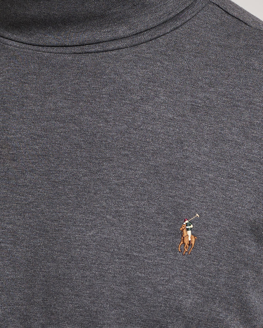 Herren | Pullover | Polo Ralph Lauren | Luxury Pima Cotton Rollneck Barclay Heather
