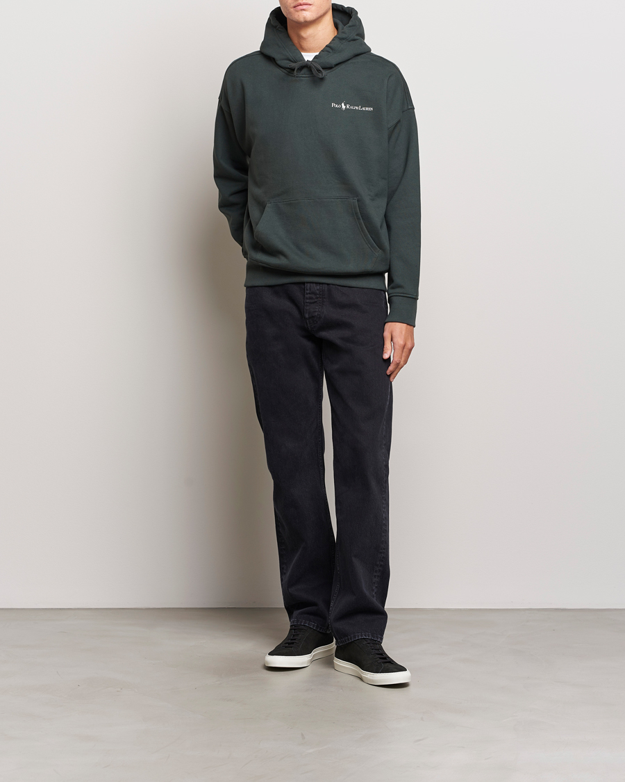 Herren | Pullover | Polo Ralph Lauren | Logo Hoodie Faded Black
