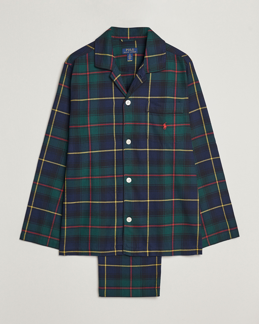 Herren | Schlafanzüge & Bademäntel | Polo Ralph Lauren | Flannel Checked Pyjama Set Tartan