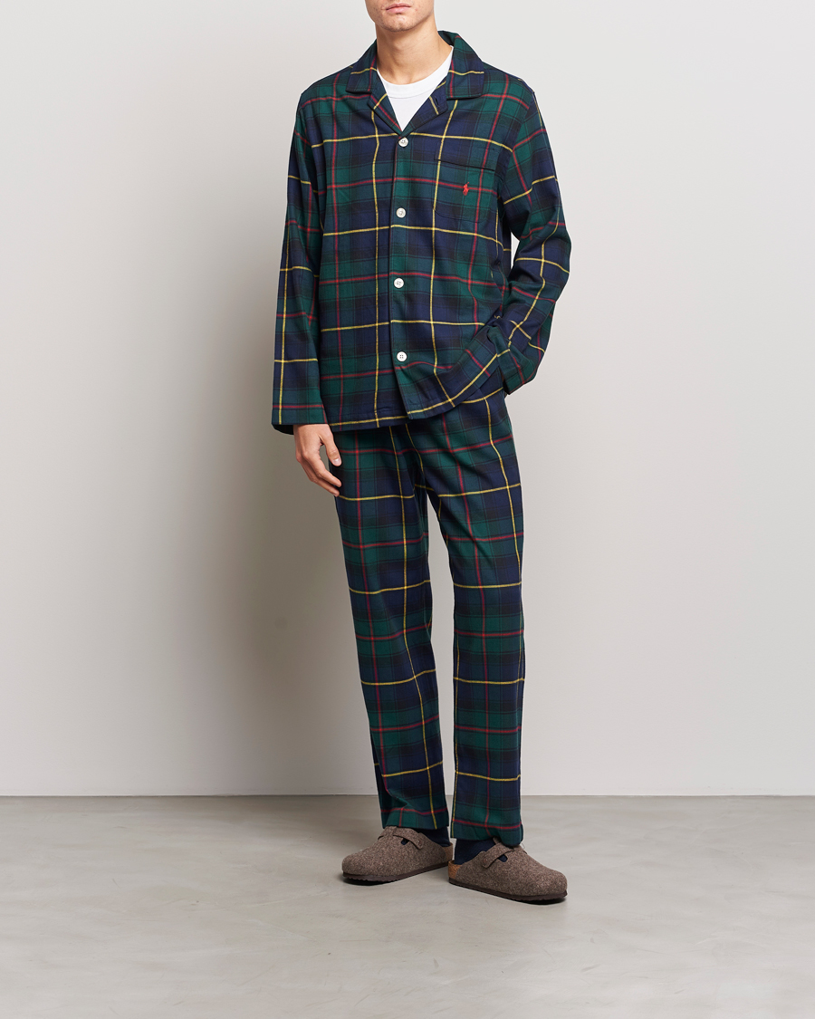 Herren | Schlafanzüge & Bademäntel | Polo Ralph Lauren | Flannel Checked Pyjama Set Tartan