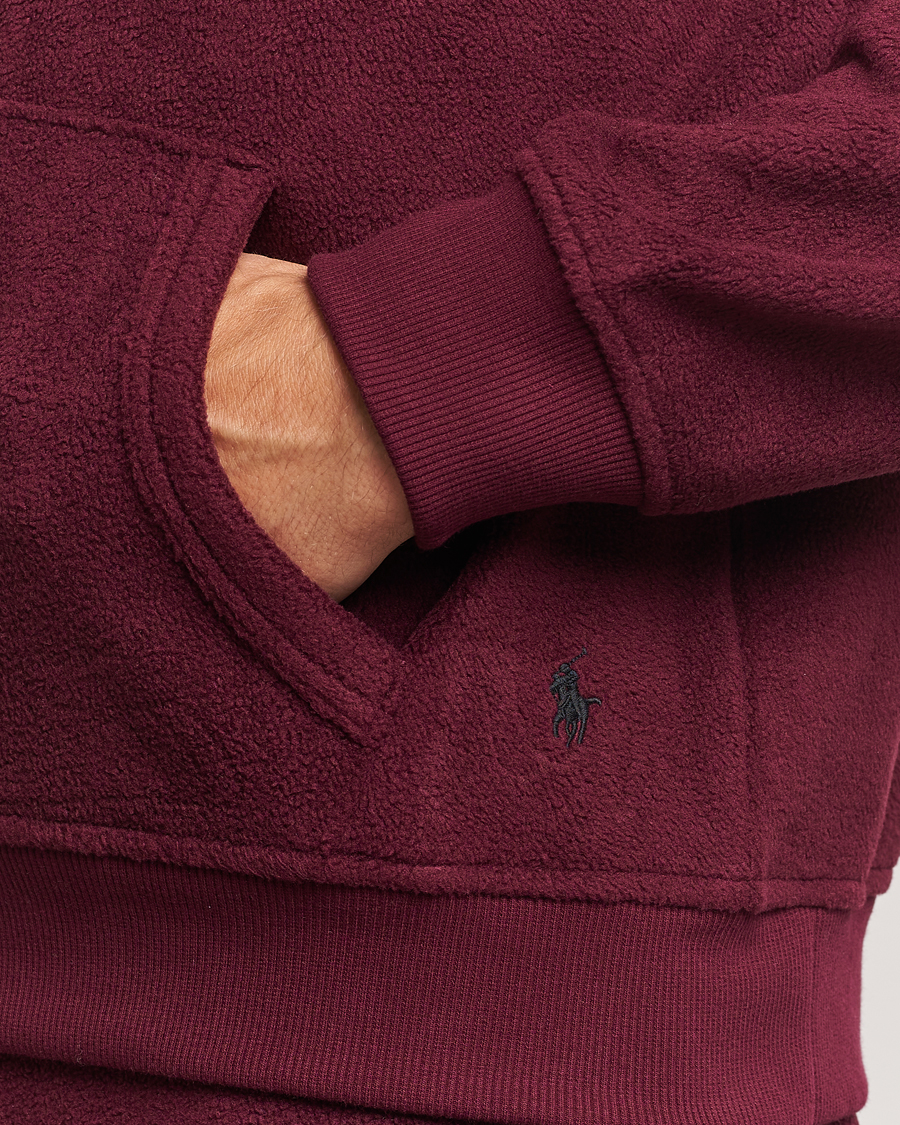 Herren | Pullover | Polo Ralph Lauren | Recycled Fleece Lightweight Hoodie Harvard Wine