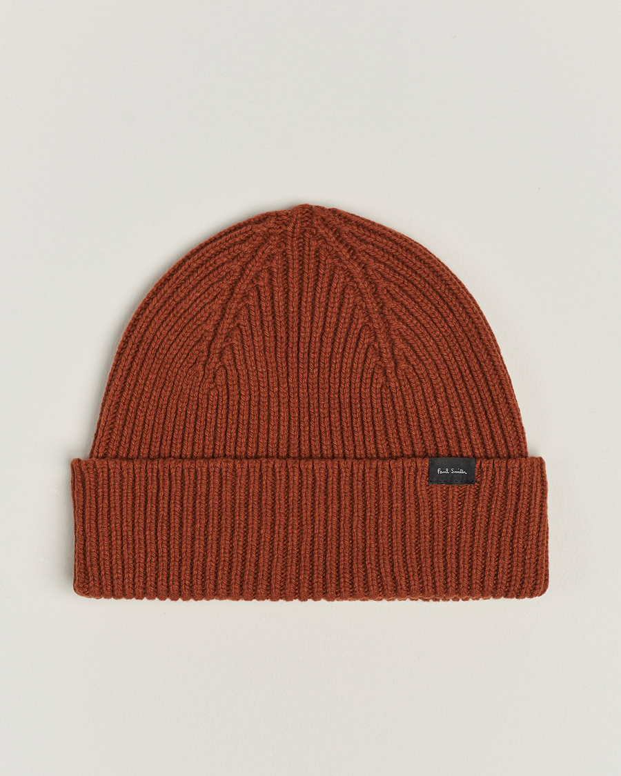 Herren | Paul Smith Cashmere Beanie Orange | Paul Smith | Cashmere Beanie Orange