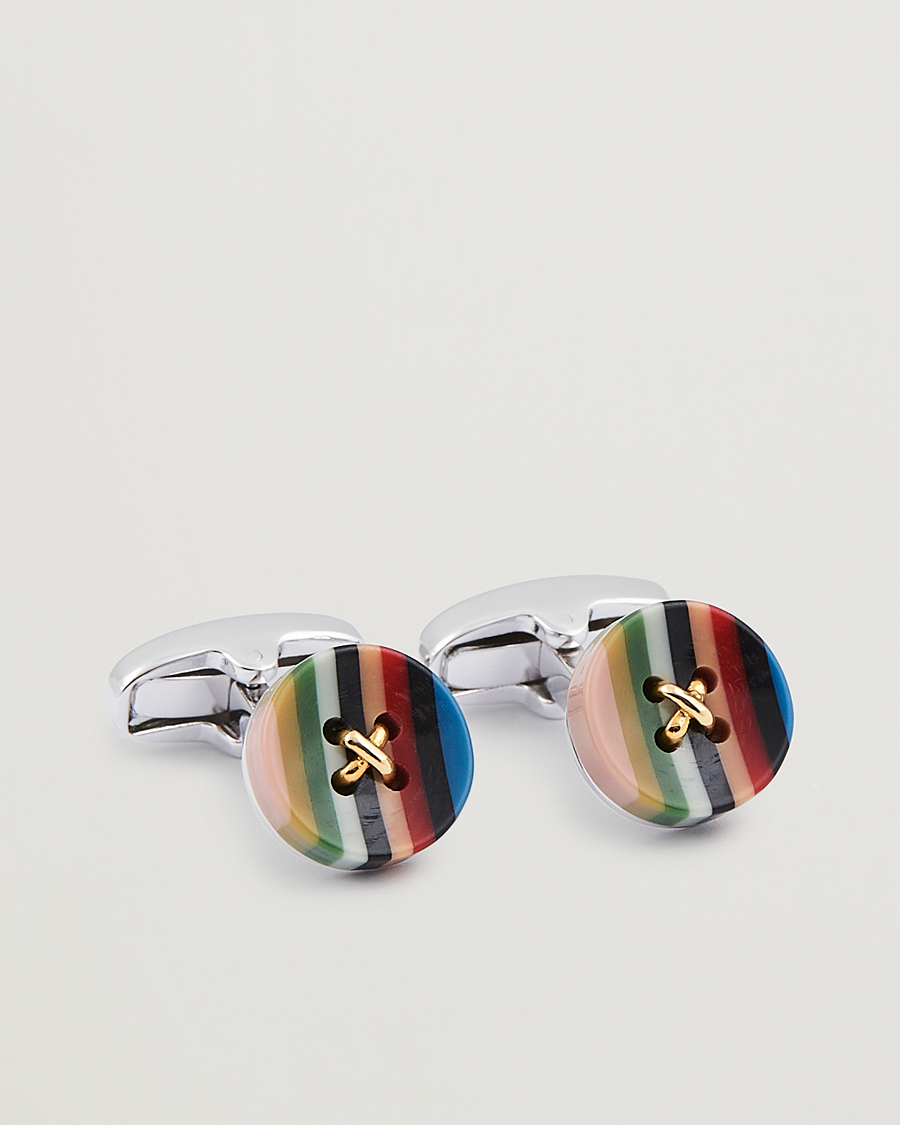 Herren | Manschettenknöpfe | Paul Smith | Button Cufflink Silver
