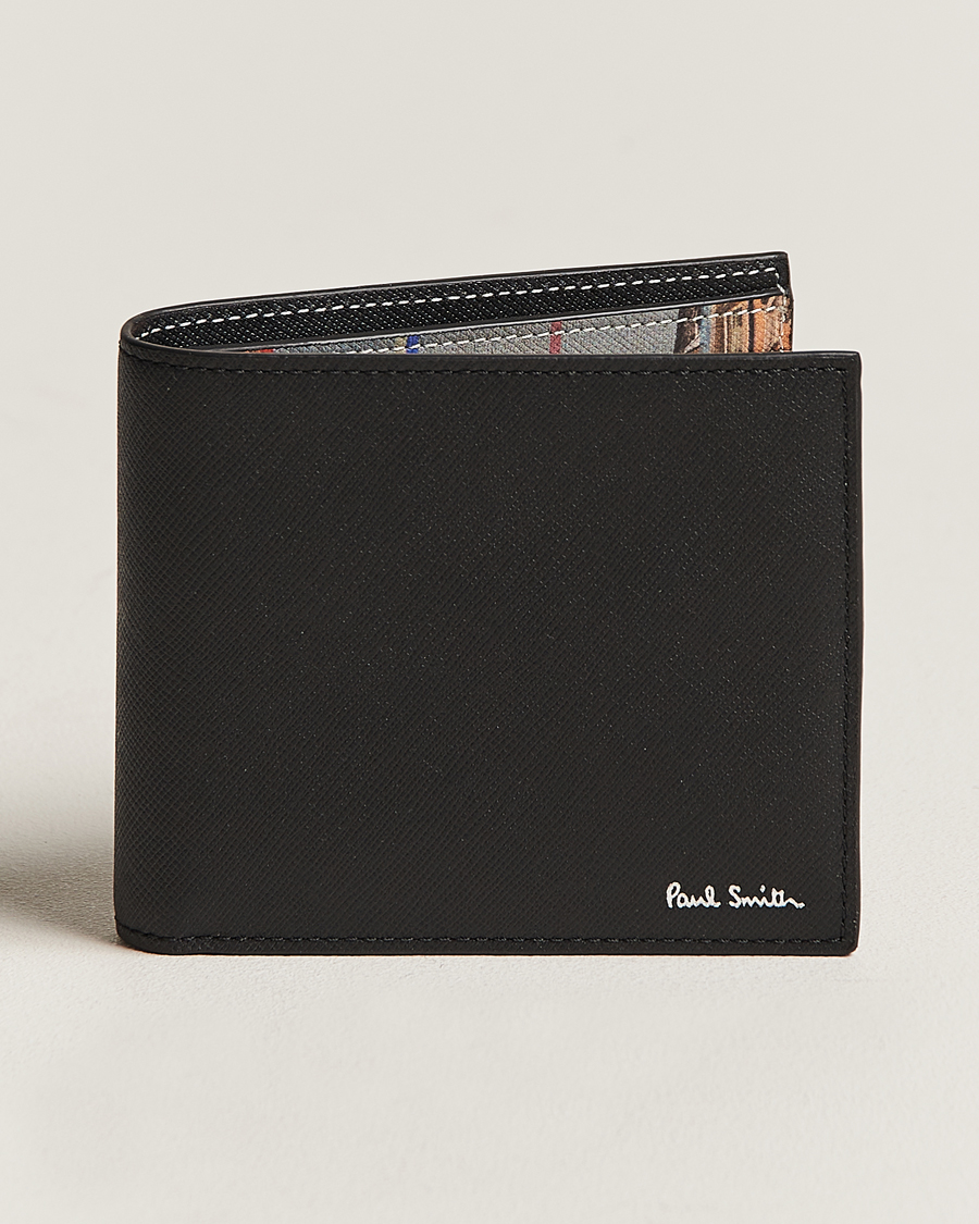 Herren | Paul Smith Leather Mini Billfold Black | Paul Smith | Leather Mini Billfold Black