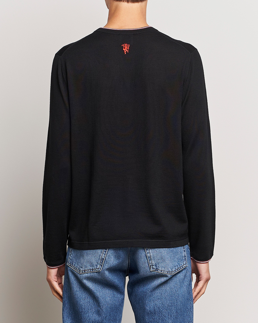 Herren | Pullover | Paul Smith | Merino Wool Knitted Crew Neck Sweater Black