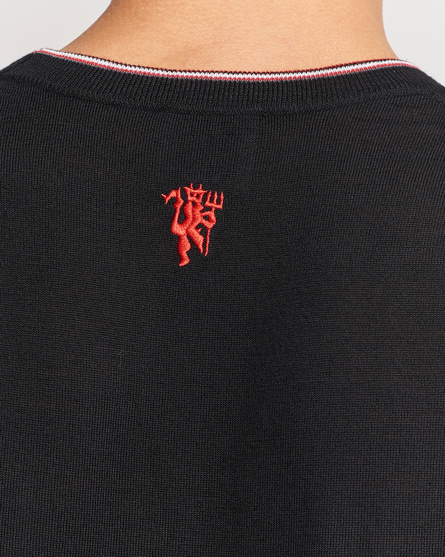 Herren | Pullover | Paul Smith | Merino Wool Knitted Crew Neck Sweater Black