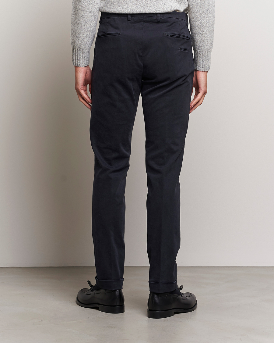 Herren | Hosen | Briglia 1949 | Slim Fit Cotton Stretch Chino Navy