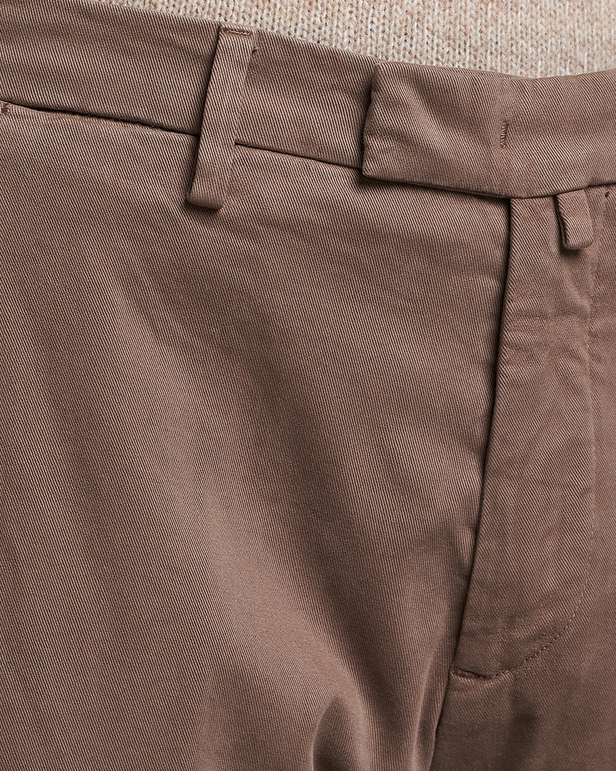 Herren | Hosen | Briglia 1949 | Slim Fit Cotton Stretch Chino Taupe