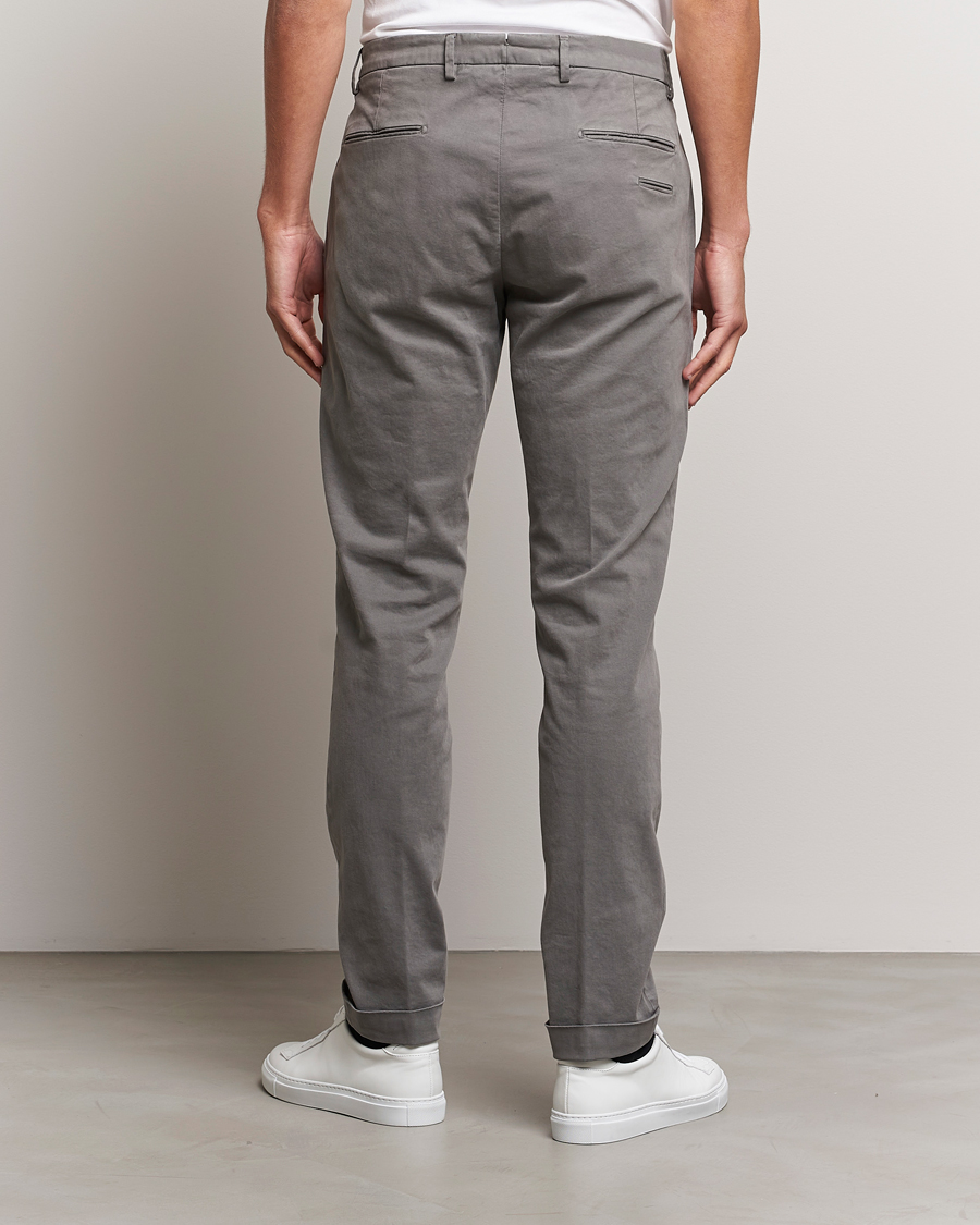 Herren | Hosen | Briglia 1949 | Slim Fit Cotton Stretch Chino Grey