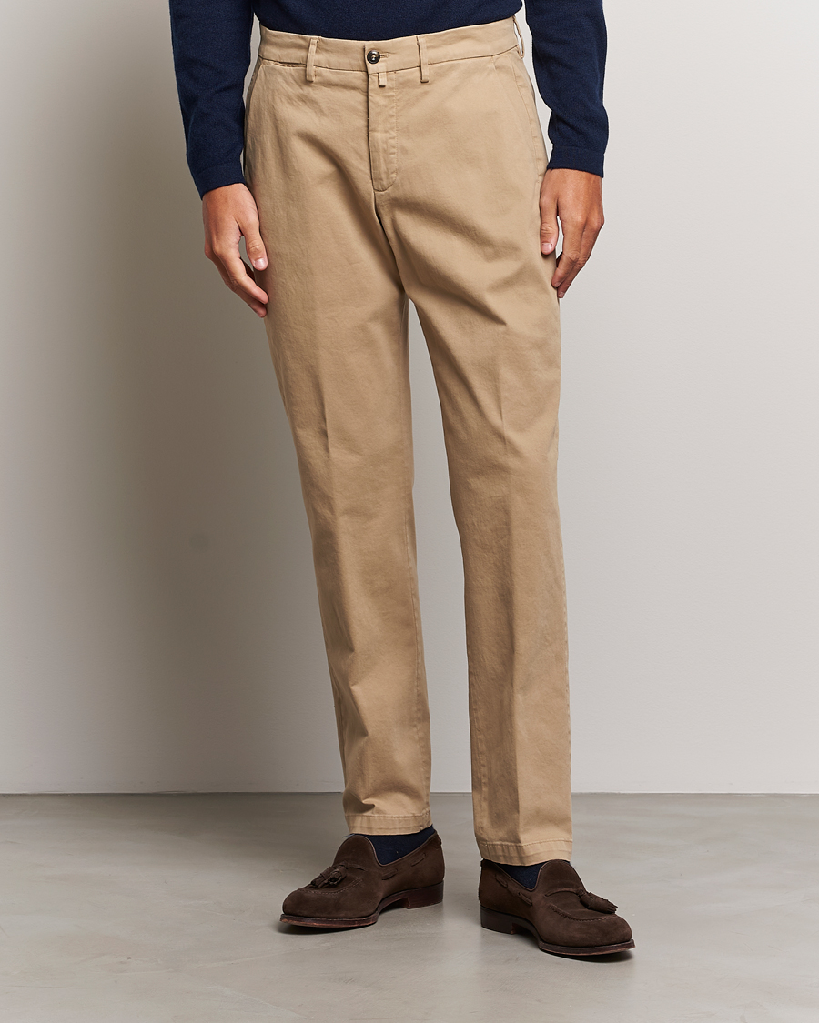 Herren | Hosen | Briglia 1949 | Soho Tailored Easy Fit Chino Beige
