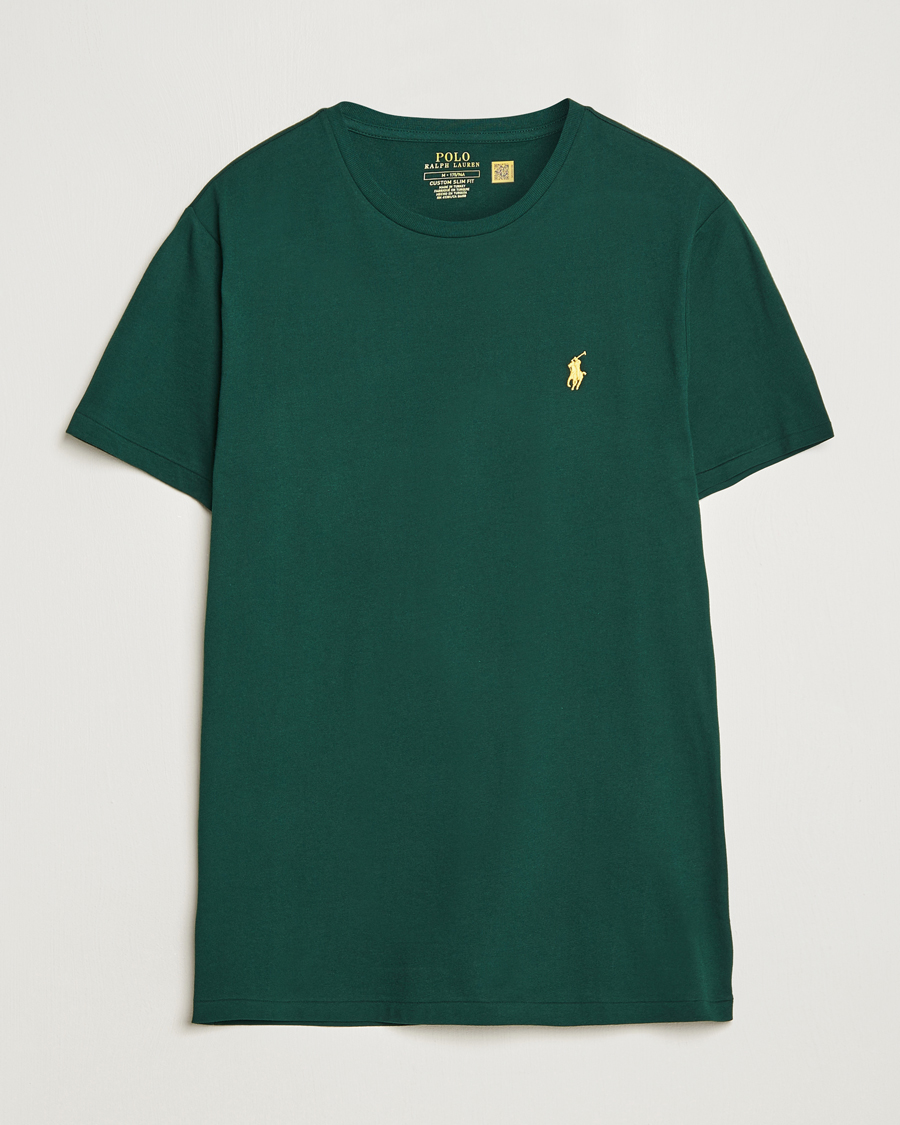 Herren | T-Shirts | Polo Ralph Lauren | Crew Neck T-Shirt Hunt Club Green