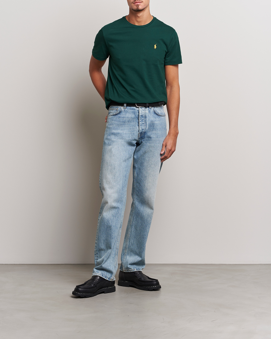 Herren | T-Shirts | Polo Ralph Lauren | Crew Neck T-Shirt Hunt Club Green