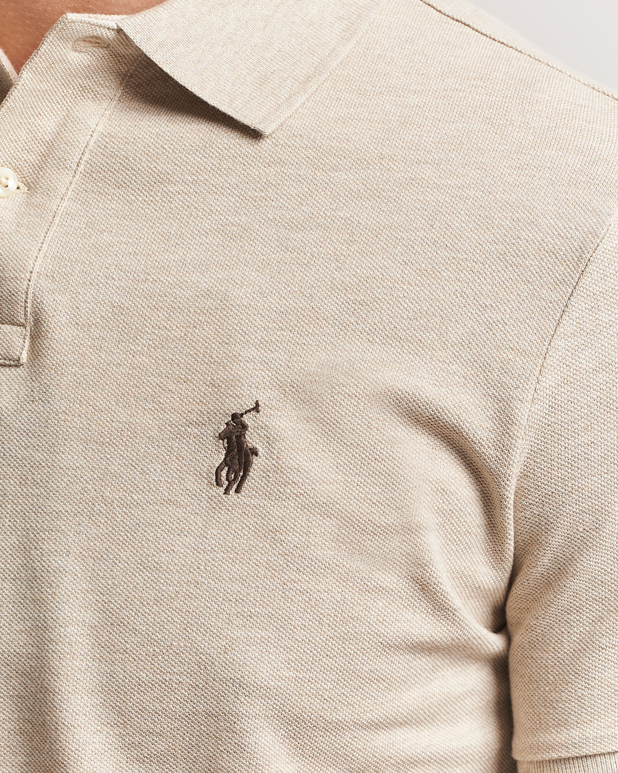 Herren | Poloshirts | Polo Ralph Lauren | Custom Slim Fit Polo Expedition Dune Heather