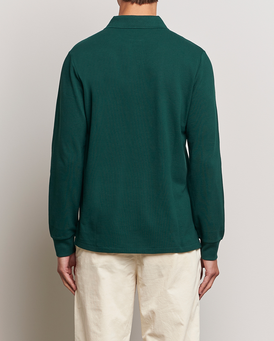 Herren | Pullover | Polo Ralph Lauren | Custom Slim Fit Long Sleeve Polo Hunt Club Green