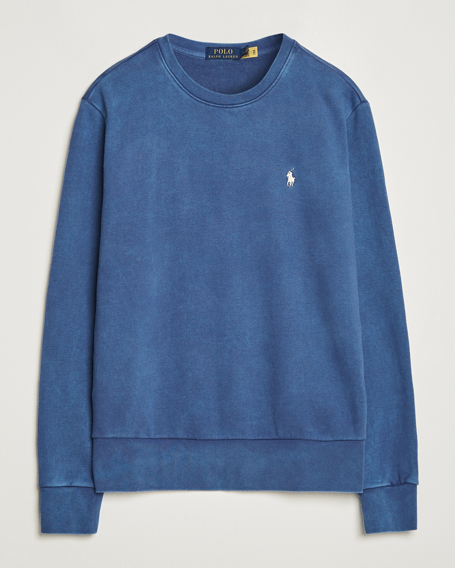 Herren | Pullover | Polo Ralph Lauren | Loopback Terry Crew Neck Sweatshirt Light Navy