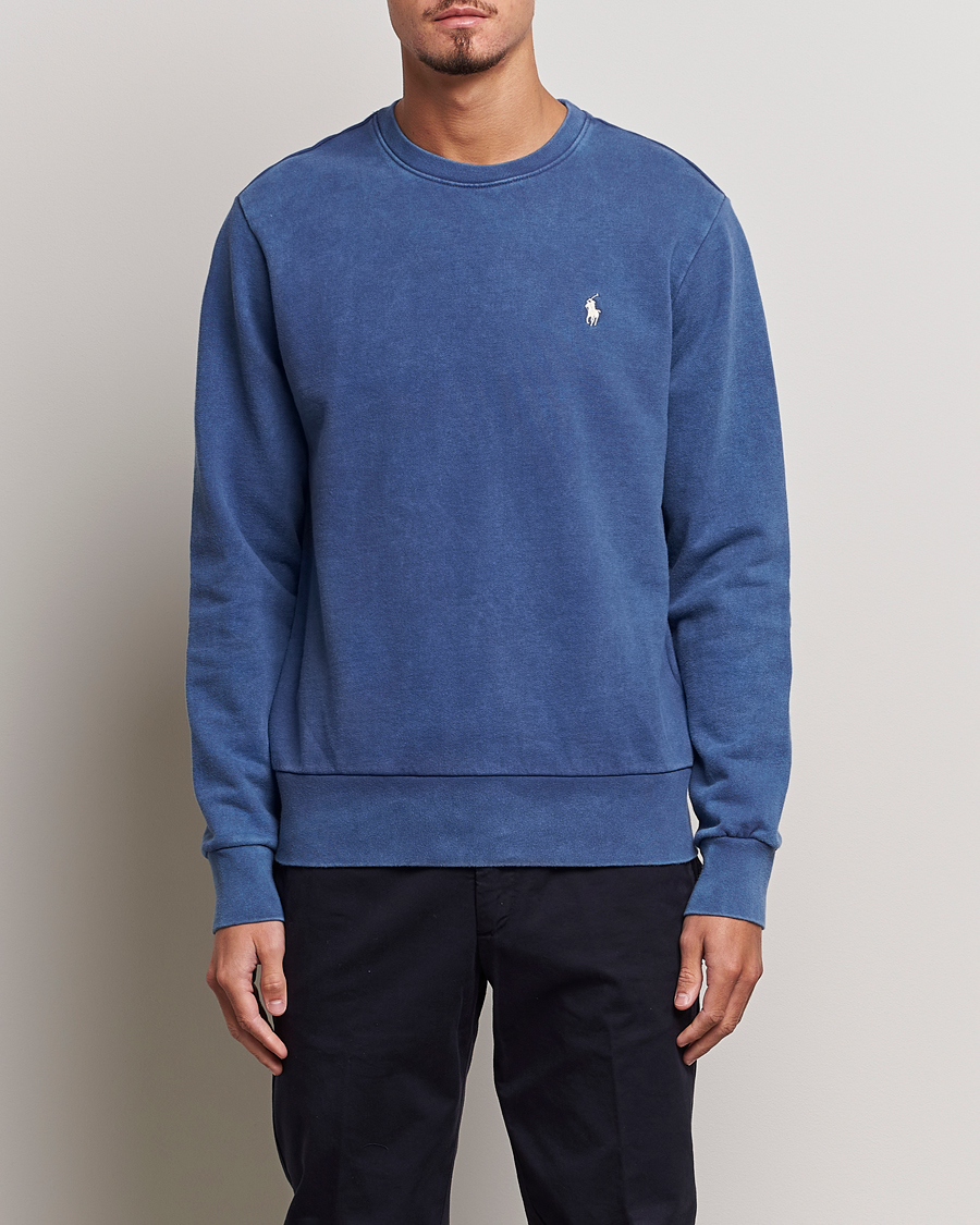 Herren | Pullover | Polo Ralph Lauren | Loopback Terry Crew Neck Sweatshirt Light Navy