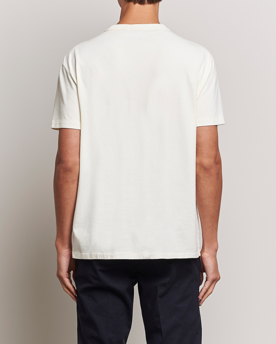 Herren | T-Shirts | Polo Ralph Lauren | Loopback Crew Neck T-Shirt Clubhouse Cream