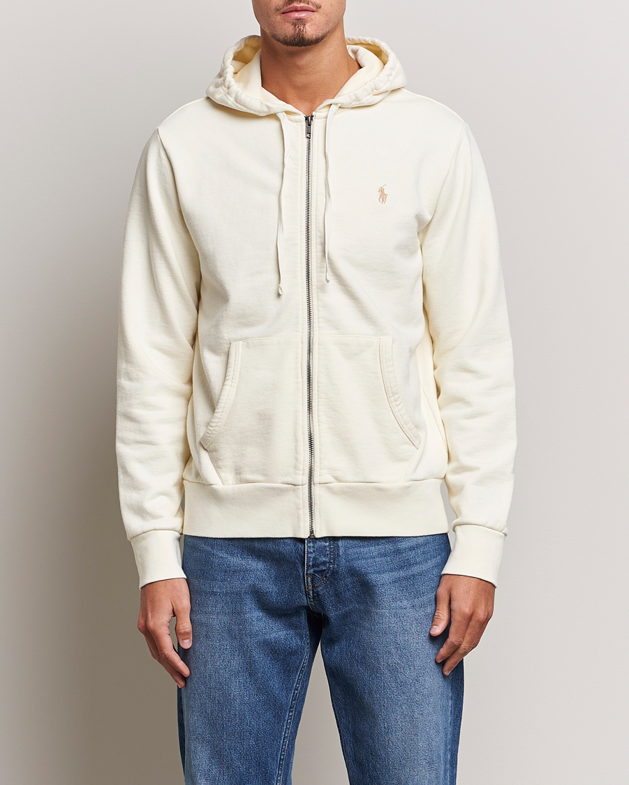 Herren | Pullover | Polo Ralph Lauren | Loopback Terry Full-Zip Hoodie Clubhouse Cream