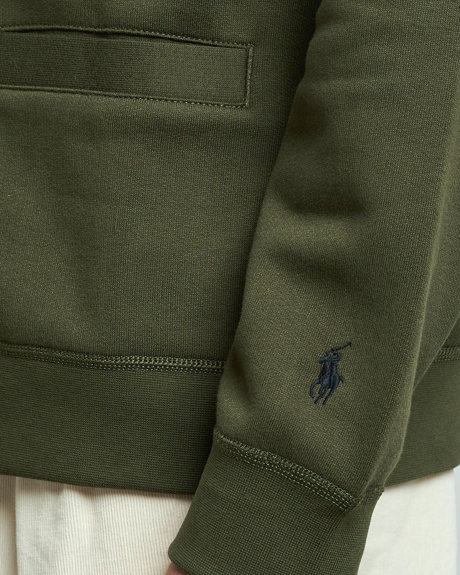 Herren | Pullover | Polo Ralph Lauren | RL Fleece Cardigan Armadillo Green