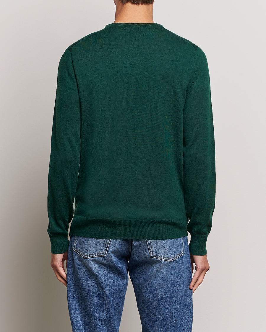 Herren | Pullover | Polo Ralph Lauren | Merino Crew Neck Pullover Hunt Club Green