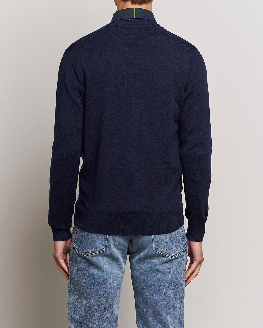 Herren | Pullover | Polo Ralph Lauren | Merino Knitted Cardigan Hunter Navy