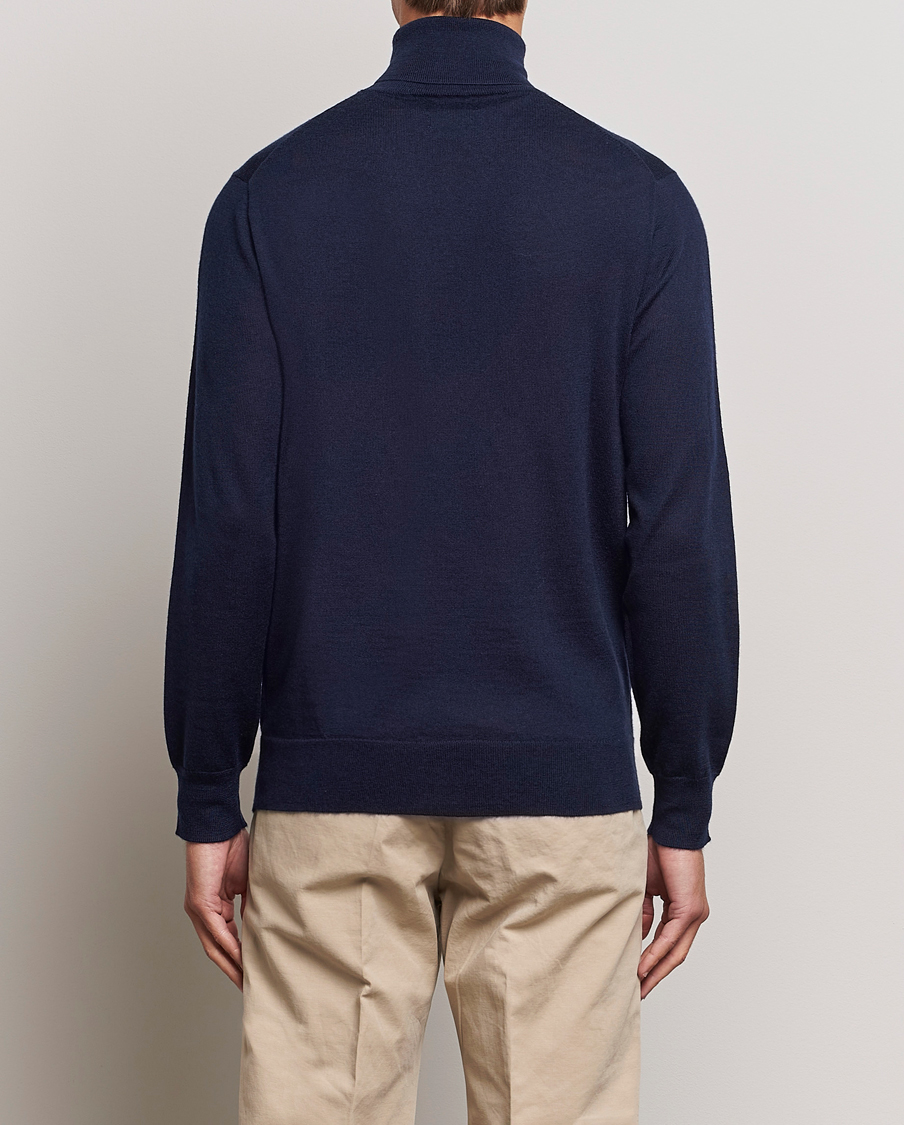 Herren | Pullover | Polo Ralph Lauren | Merino Knitted Rollneck Hunter Navy