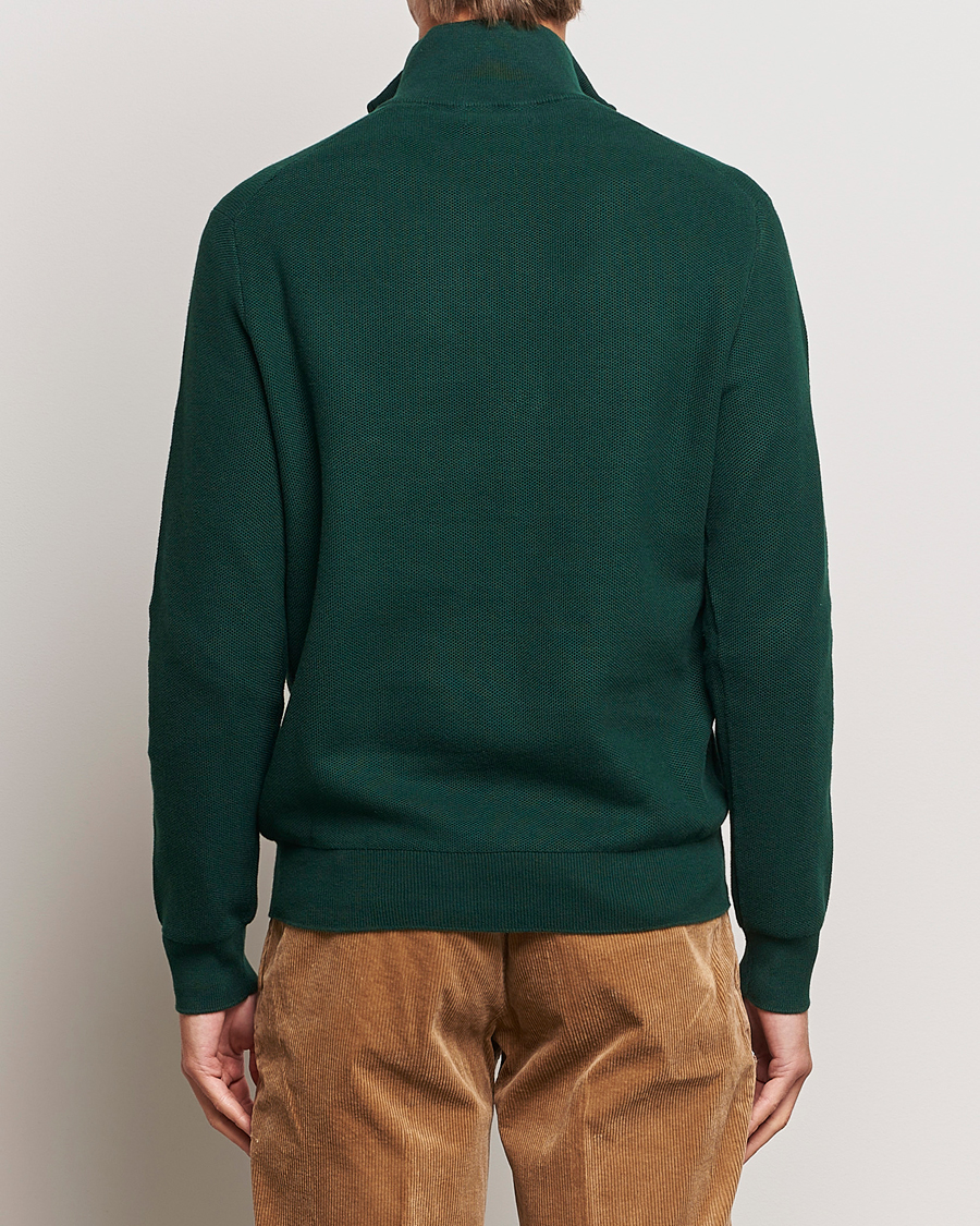 Herren | Pullover | Polo Ralph Lauren | Textured Half Zip Hunt Club Green