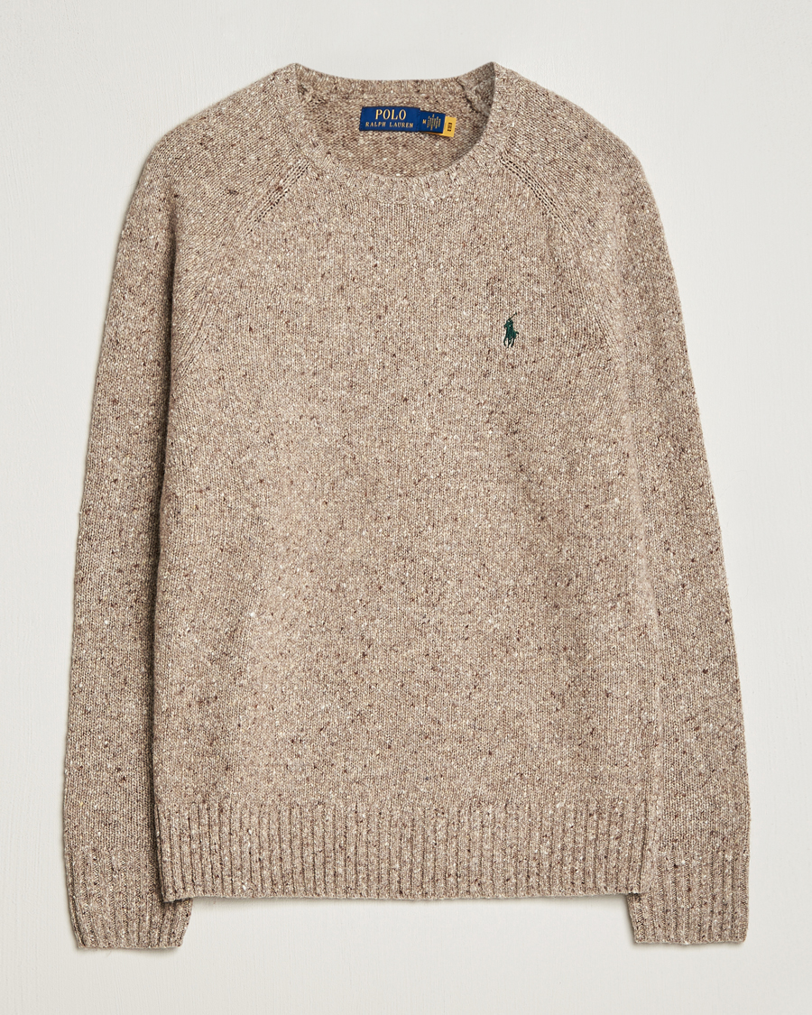 Herren | Pullover | Polo Ralph Lauren | Wool Knitted Donegal Sweater Bark