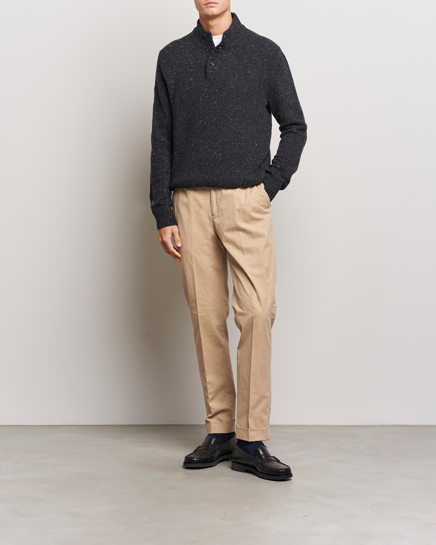 Herren | Pullover | Polo Ralph Lauren | Wool Knitted Donegal Onyx