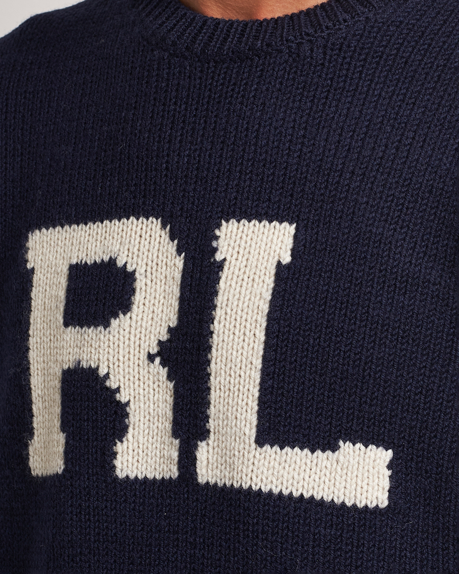 Herren | Pullover | Polo Ralph Lauren | RL Wool Knitted Sweater Hunter Navy