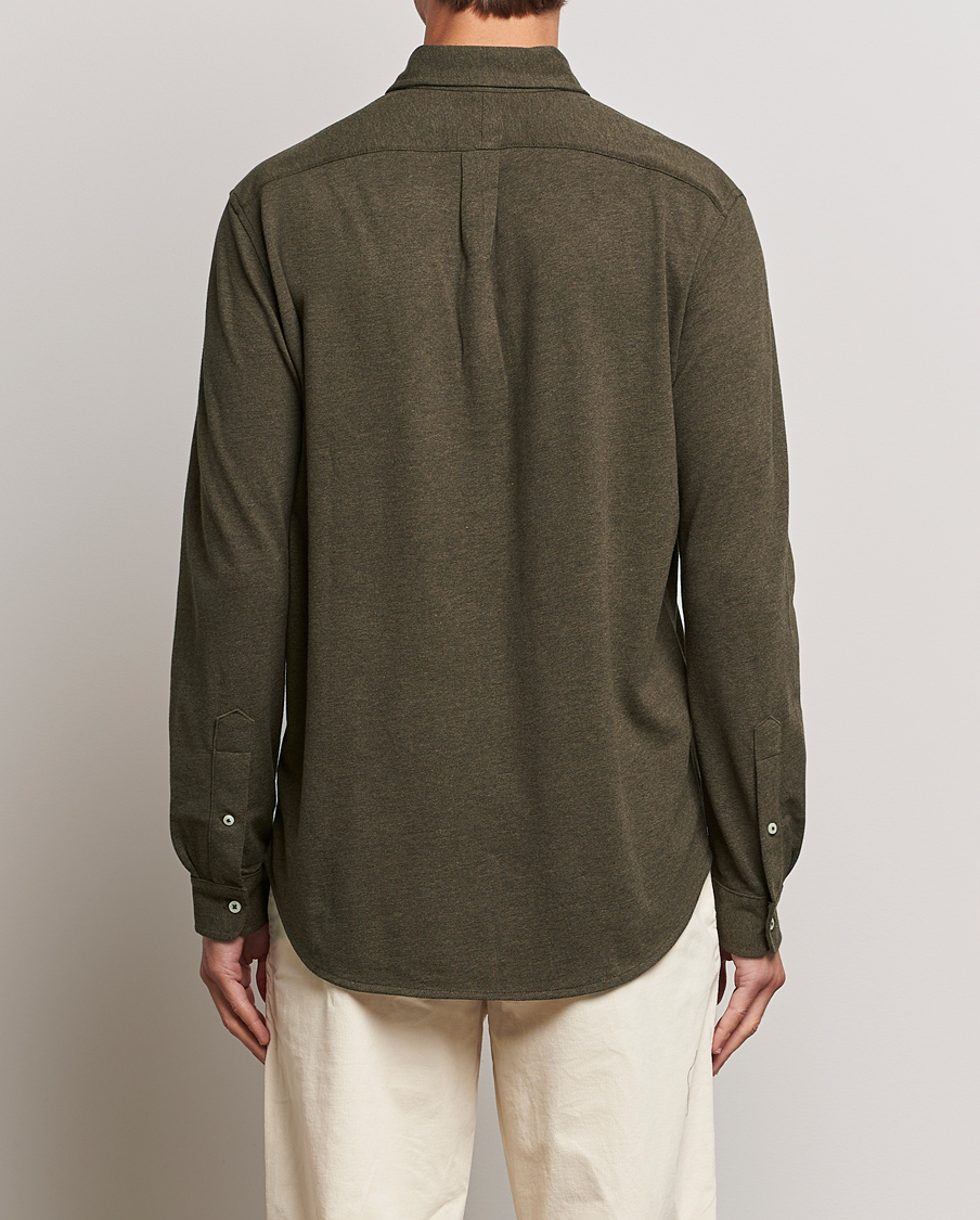 Herren | Hemden | Polo Ralph Lauren | Featherweight Mesh Shirt Wilson Olive Heather