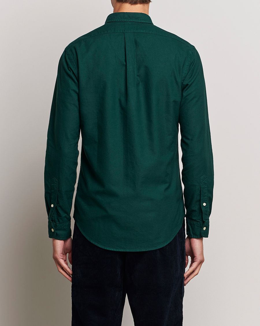 Herren | Hemden | Polo Ralph Lauren | Slim Fit Garment Dyed Oxford Moss Agate