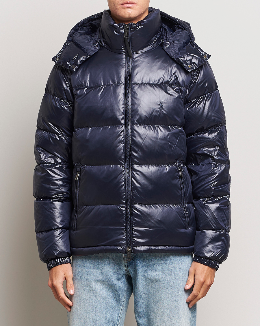 Herren | Jacken | Polo Ralph Lauren | Flint Glossy Down Jacket Collection Navy