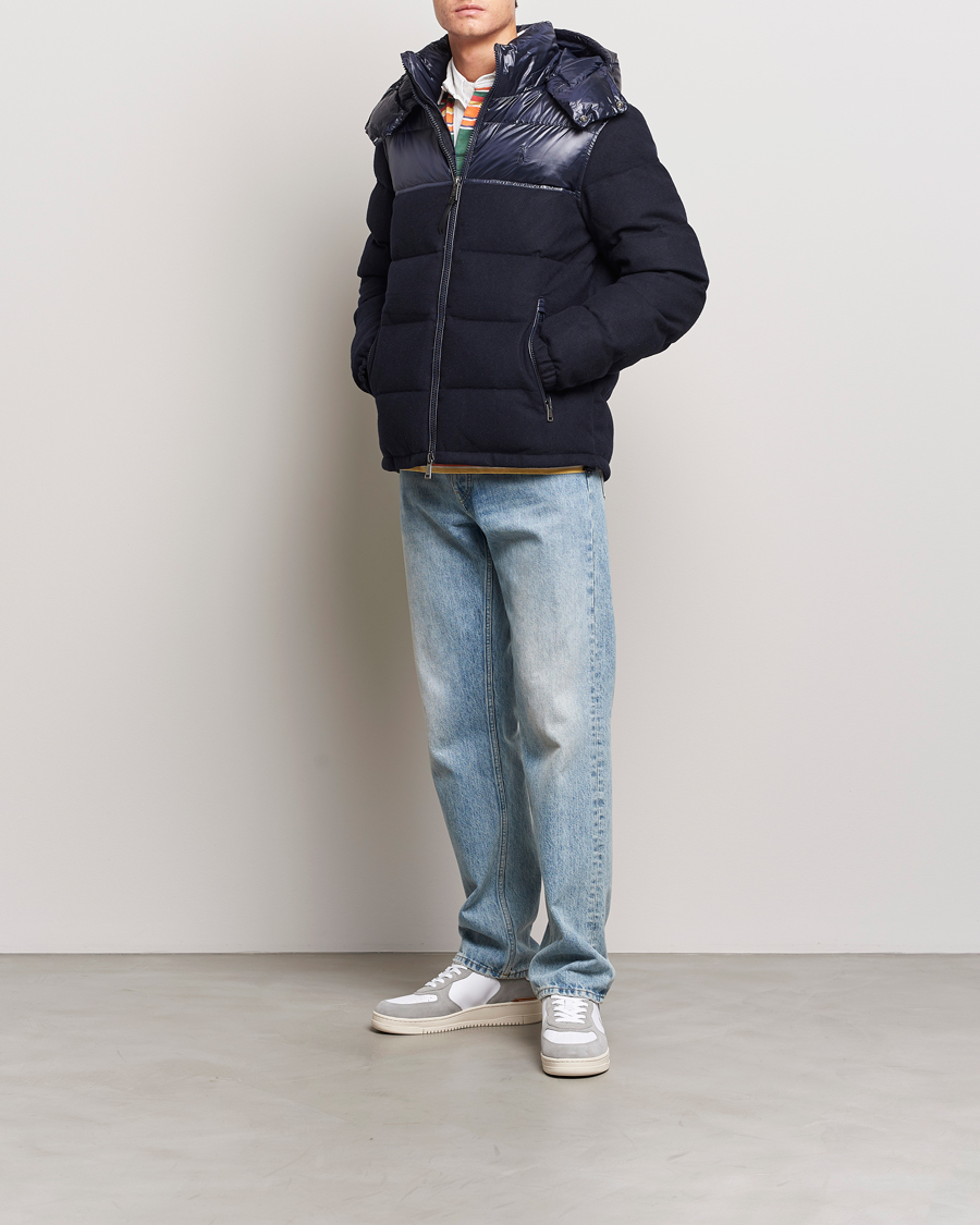 Herren | Jacken | Polo Ralph Lauren | Flint Wool Down Jacket Collection Navy