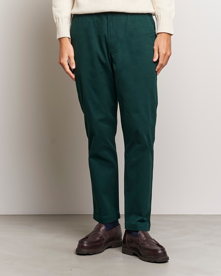 Herren | Hosen | Polo Ralph Lauren | Prepster Stretch Twill Drawstring Trousers Green