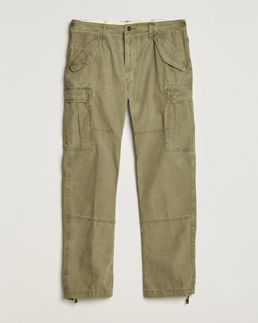 Herren | Hosen | Polo Ralph Lauren | Slub Canvas Cargo Pants Outdoors Olive