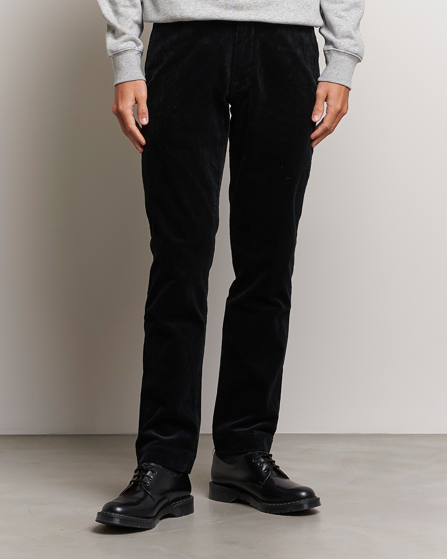 Herren | Hosen | Polo Ralph Lauren | Bedford Slim Fit Corduroy Trousers Black