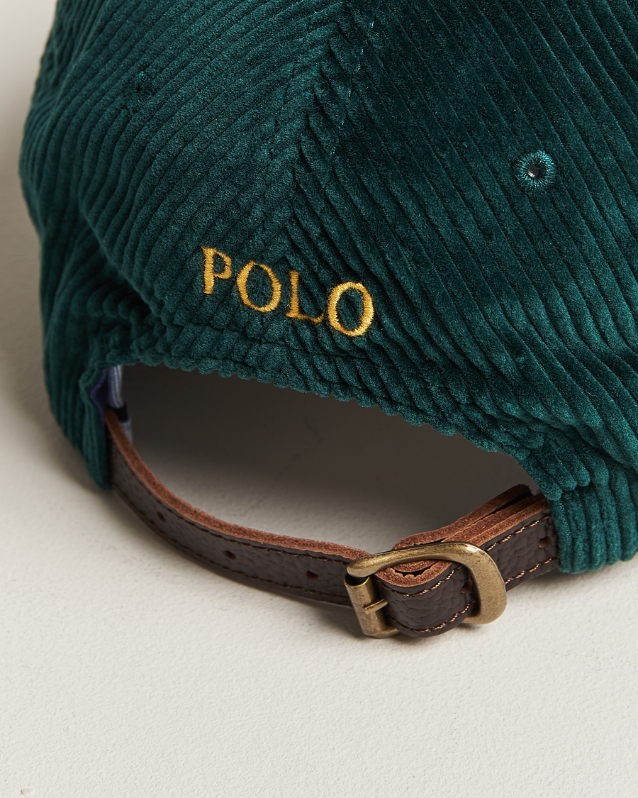 Herren | Polo Ralph Lauren Corduroy Cap College Green | Polo Ralph Lauren | Corduroy Cap College Green