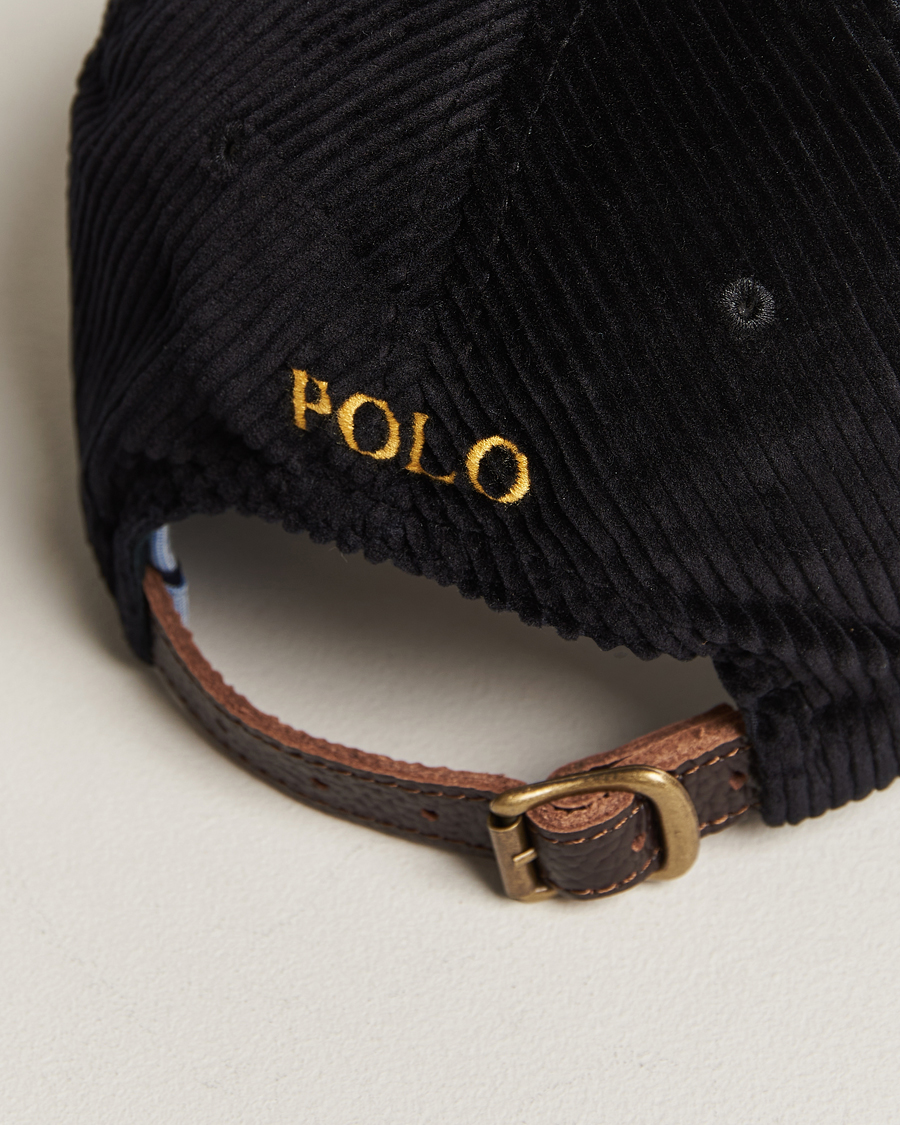 Herren | Polo Ralph Lauren Corduroy Cap Black | Polo Ralph Lauren | Corduroy Cap Black