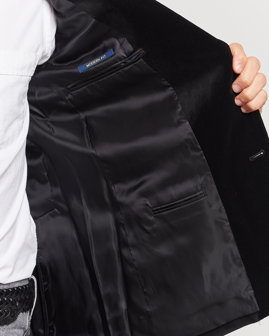 Herren | Sakkos | Polo Ralph Lauren | Velvet Sportcoat Black