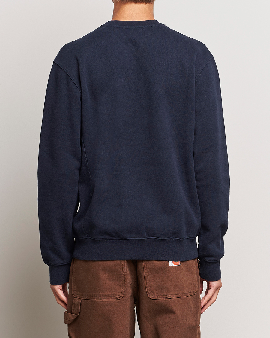 Herren | Pullover | Palmes | Letters Crewneck Sweatshirt Navy